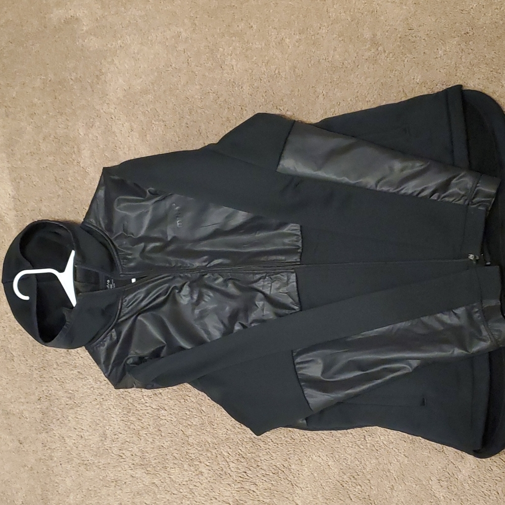 Men's hooded full zip jacket
